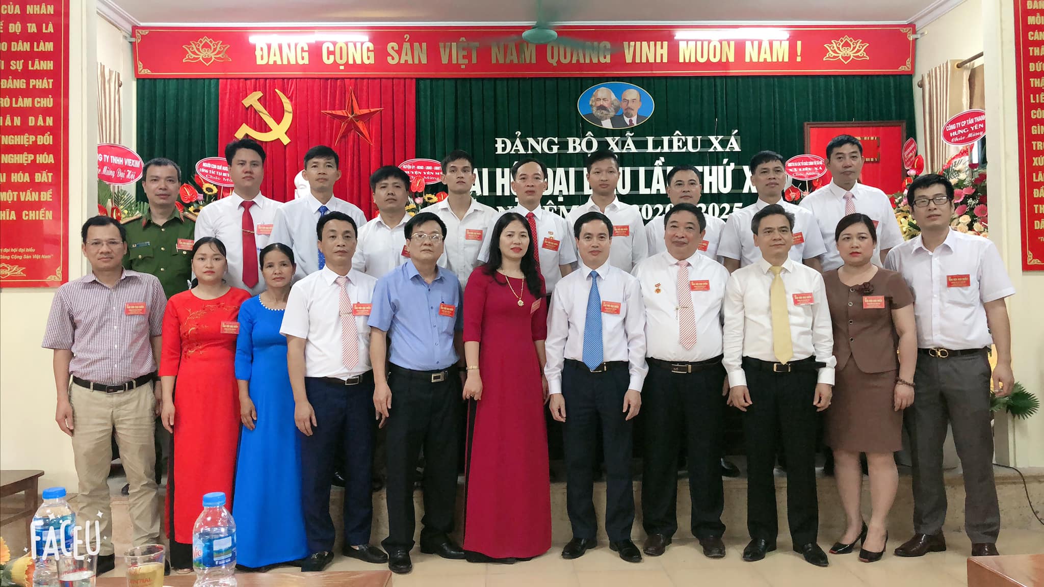 Đại hội đảng bộ xã Liêu Xá khóa 24 nhiệm kỳ 2020-2025d